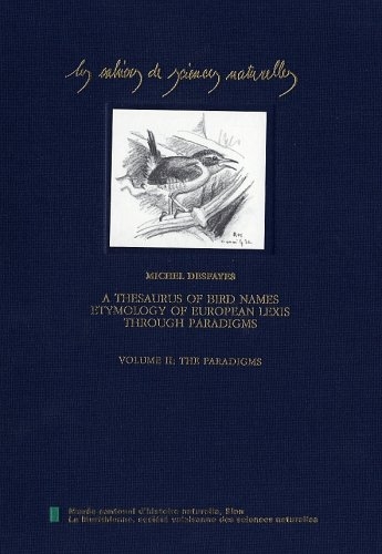 A thesaurus of bird names